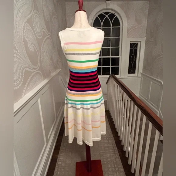 Milly Fit & Flare Dress • Size P - Picture 3 of 8